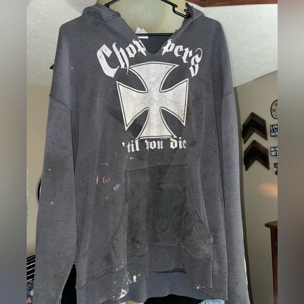Old choppers hoodie